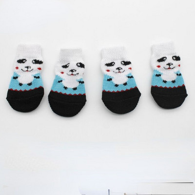 [2021 Promoție] Șosete anti-alunecare pentru pisici Șosete pentru câini din bumbac pur Teddy VIP șosete pentru câini mici Pomeranian pentru animale de companie șosete anti-alunecare pentru pantofi