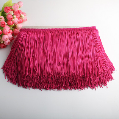 10 jardų pakuotės 15 cm pločio pakraščio apdaila nėriniai polimeriniai pluoštai, kutai, drabužiai aksesuarai lotyniška vestuvinė suknelė, kutas, juostelė pasidaryk pats