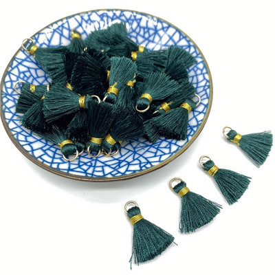 10 τμχ Δερμάτινες φούντες 28 χιλ. Περιθώριο κρόσια για ράψιμο κουρτινών Αξεσουάρ DIY Μπρελόκ ιμάντες κινητού τηλεφώνου Κρεμαστό κόσμημα ευρήματα