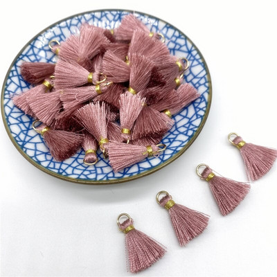 10 τμχ Δερμάτινες φούντες 28 χιλ. Περιθώριο κρόσια για ράψιμο κουρτινών Αξεσουάρ DIY Μπρελόκ ιμάντες κινητού τηλεφώνου Κρεμαστό κόσμημα ευρήματα