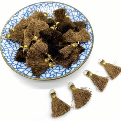 10 τμχ Δερμάτινες φούντες 28 χιλ. Περιθώριο κρόσια για ράψιμο κουρτινών Αξεσουάρ DIY Μπρελόκ ιμάντες κινητού τηλεφώνου Κρεμαστό κόσμημα ευρήματα