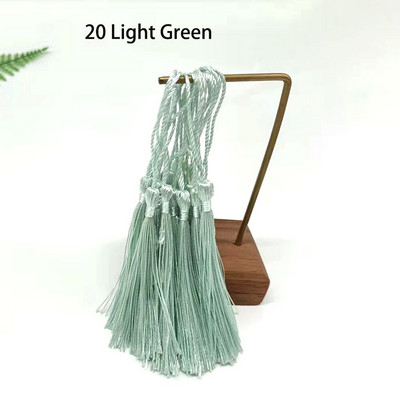 32 tk/pakk segavärvi 7cm Riputusnöör siiditutid narmasõmblus tukk tutti trimmi võtmetutid meisterdamiseks Kaunista kardinatele juurdepääsu