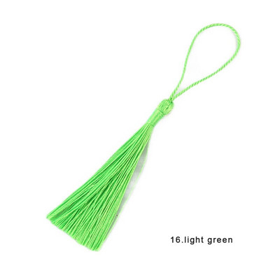 30 buc 13 cm frânghie agățat ciucuri de mătase franjuri pentru fabricarea de bijuterii bricolaj breloc pentru cercei cârlige pandantiv ciucuri pentru meșteșuguri