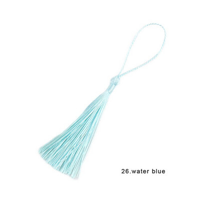 30 buc 13 cm frânghie agățat ciucuri de mătase franjuri pentru fabricarea de bijuterii bricolaj breloc pentru cercei cârlige pandantiv ciucuri pentru meșteșuguri