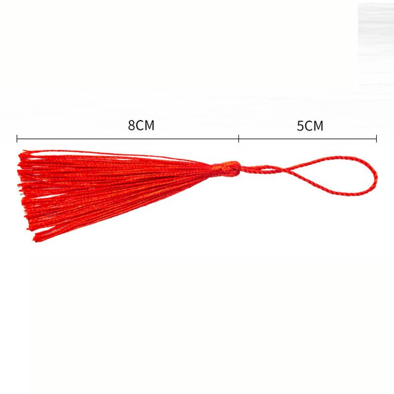 30 buc 13 cm frânghie agățat ciucuri de mătase franjuri pentru fabricarea de bijuterii bricolaj breloc pentru cercei cârlige pandantiv ciucuri pentru meșteșuguri