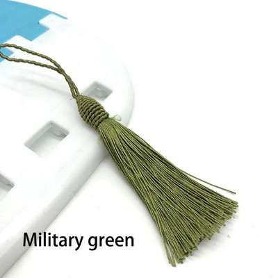 10 ks závesných lanových hodvábnych strapcov, strapcov na šitie, strapcov na tresky, kľúčových strapcov na ozdobu, záclony, šperky na výrobu doplnkov