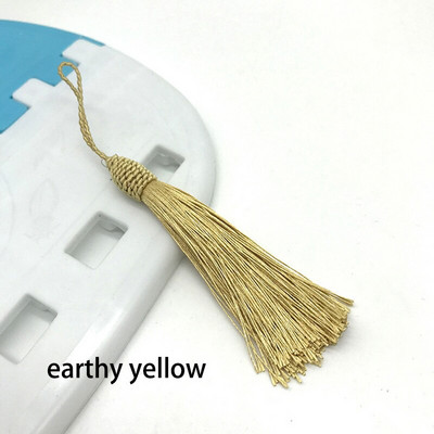 10 ks závesných lanových hodvábnych strapcov, strapcov na šitie, strapcov na tresky, kľúčových strapcov na ozdobu, záclony, šperky na výrobu doplnkov