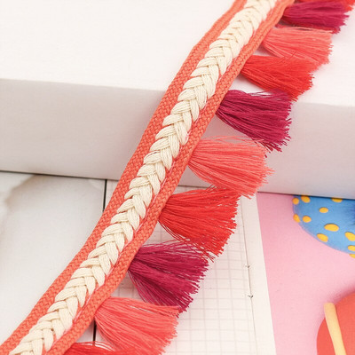 Kutų nėrinių apdaila poliesterio kutų kutų apdaila spalva Kutų nėrinių juostelės siuvimas Drabužių aksesuarai Drabužiai Užuolaidos namų „pasidaryk pats“ dekoras