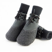 ABQP kojinės šunims lauke mažiems kačių šunims Trikotažo šiltos kojinės nuo slydimo guminių padų batai Priedai 4vnt Spausdinti Paw Sport Pet Cats