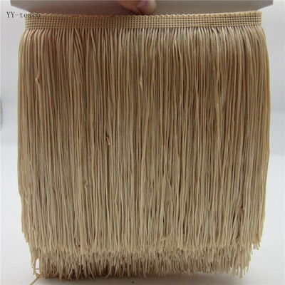 YY-tesco 10 μέτρα πλάτος 20 εκατοστά με δαντέλα με κρόσσια φούντα Κούρεμα για λατινικό φόρεμα Σκηνικά ρούχα Αξεσουάρ Κορδέλα δαντέλα Φούντα