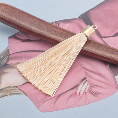 10-30 ks/balenie 55 mm dlhé malé kovové viečko s príveskom, strapcom, šperky, dekorácie, doplnky, DIY remeslá, darčekové náušnice, ručne vyrobený materiál