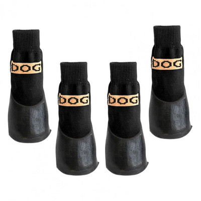 4 ks ponožiek pre psov, topánky do dažďa, snehové čižmy, ponožky, jeseň a zima