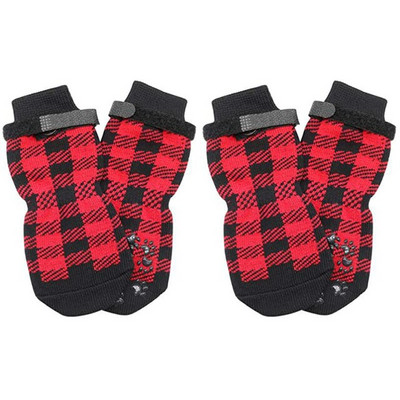 Pantofi pentru câini șosete cățeluș în aer liber, în interior, impermeabili, anti-alunecare, pantofi pentru câini, șosete pentru pisici, pentru câini de talie mică și mijlocie