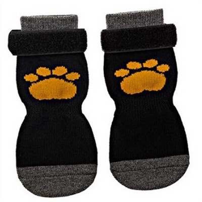 Pantofi pentru câini șosete cățeluș în aer liber, în interior, impermeabili, anti-alunecare, pantofi pentru câini, șosete pentru pisici, pentru câini de talie mică și mijlocie
