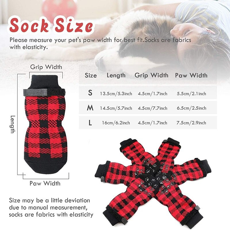 Pantofi pentru câini șosete cățeluș în aer liber, în interior, impermeabili, anti-alunecare, pantofi pentru câini, șosete pentru pisici, pentru câini de talie mică și mijlocie
