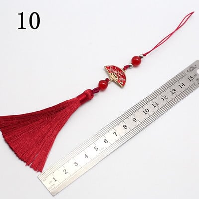 20-28 cm Kabantis virvė Šilko kutai Krašteliai Kinietiško stiliaus Kabliukai Pakabukai Papuošalai Rasti reikmenys Priedai