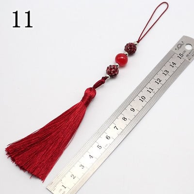 20-28 cm Kabantis virvė Šilko kutai Krašteliai Kinietiško stiliaus Kabliukai Pakabukai Papuošalai Rasti reikmenys Priedai