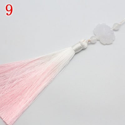 20-28 cm Kabantis virvė Šilko kutai Krašteliai Kinietiško stiliaus Kabliukai Pakabukai Papuošalai Rasti reikmenys Priedai