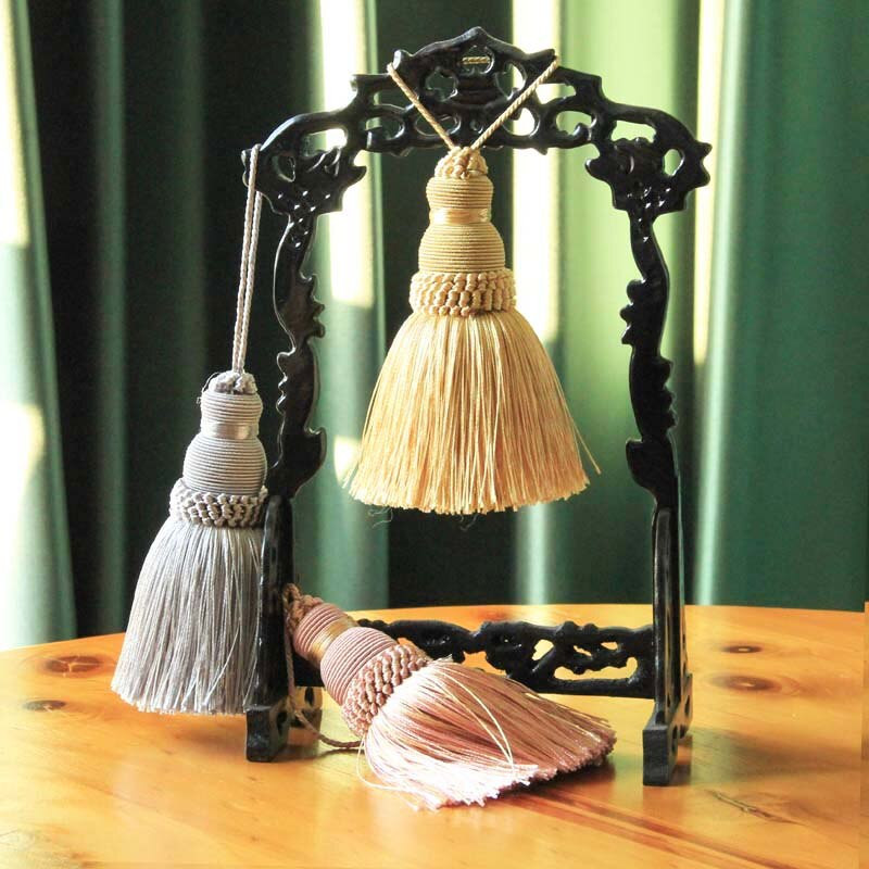 2 vnt. Kutai Užuolaidos Kabantys Pakabukas Kambarių Priedai „Pasidaryk pats“ amatų kutai Kraštais pakabukas Stalo vėliava Raktų kutai Namų dekoravimas