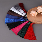 10Pcs 8cm Viseći konop Svila Za DIY Privjesak za ključeve Kuke za naušnice Privjesak Izrada nakita Pribor za pronalaženje Rese s resama