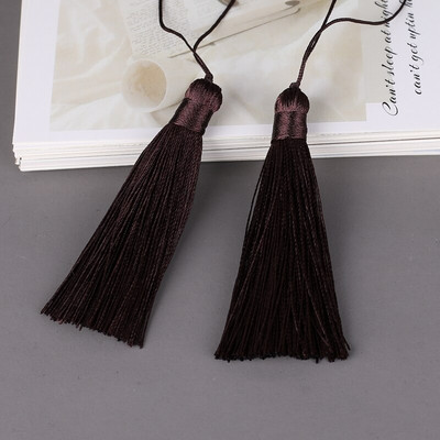 10Pcs 8cm Viseći konop Svila Za DIY Privjesak za ključeve Kuke za naušnice Privjesak Izrada nakita Pribor za pronalaženje Rese s resama