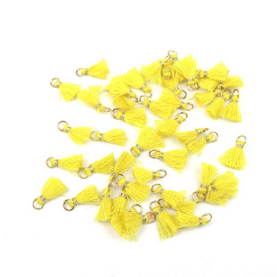 20 kom 1 cm pamučni konac Mini privjesak s kićankama Materijali za rukotvorine Nakit Naušnice Ukrasi Viseći prsten Mali rub s resama