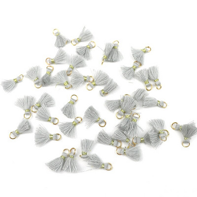 20 kom 1 cm pamučni konac Mini privjesak s kićankama Materijali za rukotvorine Nakit Naušnice Ukrasi Viseći prsten Mali rub s resama