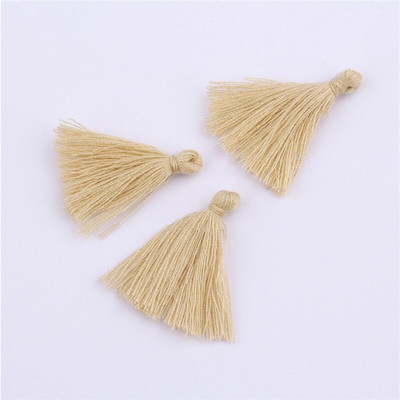 200 vnt Spalva Mini Kutas Kraštais Pakabukas Pasidaryk vakarėlis Medvilnės Virvelės Kutai Apdailos Drabužiai Užuolaidos Papuošalai Dekoras Maži Kutai Nėriniai