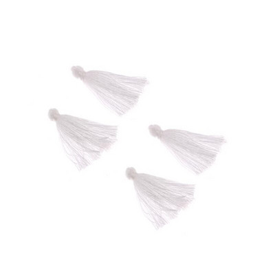 200 vnt Spalva Mini Kutas Kraštais Pakabukas Pasidaryk vakarėlis Medvilnės Virvelės Kutai Apdailos Drabužiai Užuolaidos Papuošalai Dekoras Maži Kutai Nėriniai