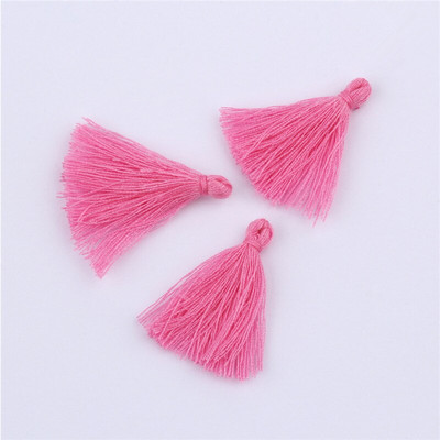 200 vnt Spalva Mini Kutas Kraštais Pakabukas Pasidaryk vakarėlis Medvilnės Virvelės Kutai Apdailos Drabužiai Užuolaidos Papuošalai Dekoras Maži Kutai Nėriniai