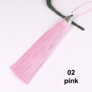 2 vnt. / siunta 17 cm kutai Dekoratyviniai šilko kutai "Pasidaryk pats" Šilkiniai kutai Siuvimo audinio aksesuaras Krašto apdaila, skirta "pasidaryk pats" pakabukų kutų dekoravimui