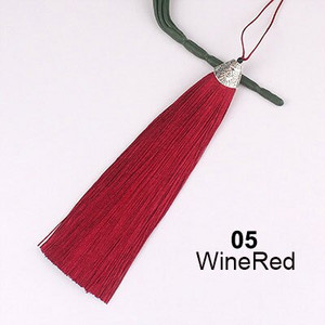 2 vnt. / siunta 17 cm kutai Dekoratyviniai šilko kutai "Pasidaryk pats" Šilkiniai kutai Siuvimo audinio aksesuaras Krašto apdaila, skirta "pasidaryk pats" pakabukų kutų dekoravimui