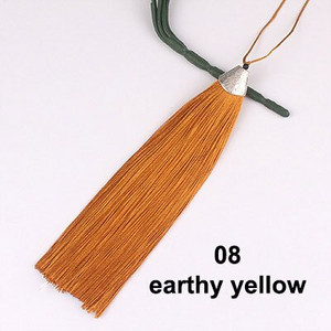 2 vnt. / siunta 17 cm kutai Dekoratyviniai šilko kutai "Pasidaryk pats" Šilkiniai kutai Siuvimo audinio aksesuaras Krašto apdaila, skirta "pasidaryk pats" pakabukų kutų dekoravimui