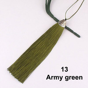 2 vnt. / siunta 17 cm kutai Dekoratyviniai šilko kutai "Pasidaryk pats" Šilkiniai kutai Siuvimo audinio aksesuaras Krašto apdaila, skirta "pasidaryk pats" pakabukų kutų dekoravimui