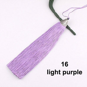 2 vnt. / siunta 17 cm kutai Dekoratyviniai šilko kutai "Pasidaryk pats" Šilkiniai kutai Siuvimo audinio aksesuaras Krašto apdaila, skirta "pasidaryk pats" pakabukų kutų dekoravimui