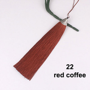 2 vnt. / siunta 17 cm kutai Dekoratyviniai šilko kutai "Pasidaryk pats" Šilkiniai kutai Siuvimo audinio aksesuaras Krašto apdaila, skirta "pasidaryk pats" pakabukų kutų dekoravimui