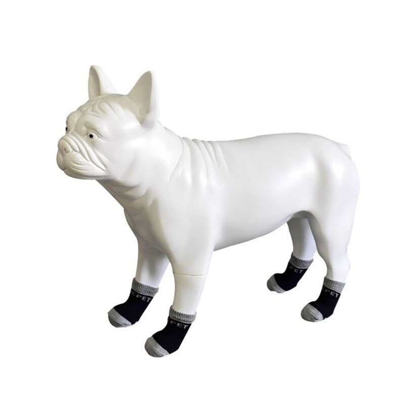 Protišmykové ponožky pre psov, malé mačky, šteňatá, zimné zahusťovacie teplé ponožky, ochrana proti poškriabaniu, chránič labiek, ponožky pre psov, topánky, príslušenstvo