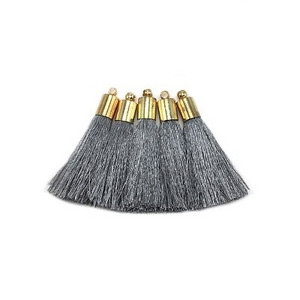 CHENGRUI L32,3 см, пискюл, копринени пискюли, ресни, пискюли за завеси, перде с четка, изработка, плат с ресни, ресни за шиене, 10 бр./торба