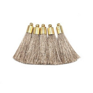 CHENGRUI L32,3 см, пискюл, копринени пискюли, ресни, пискюли за завеси, перде с четка, изработка, плат с ресни, ресни за шиене, 10 бр./торба