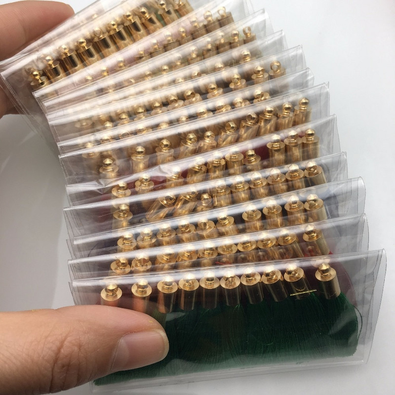 CHENGRUI L32,3 см, пискюл, копринени пискюли, ресни, пискюли за завеси, перде с четка, изработка, плат с ресни, ресни за шиене, 10 бр./торба