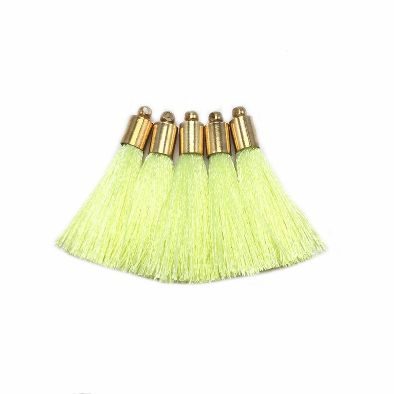 CHENGRUI L32,3 см, пискюл, копринени пискюли, ресни, пискюли за завеси, перде с четка, изработка, плат с ресни, ресни за шиене, 10 бр./торба