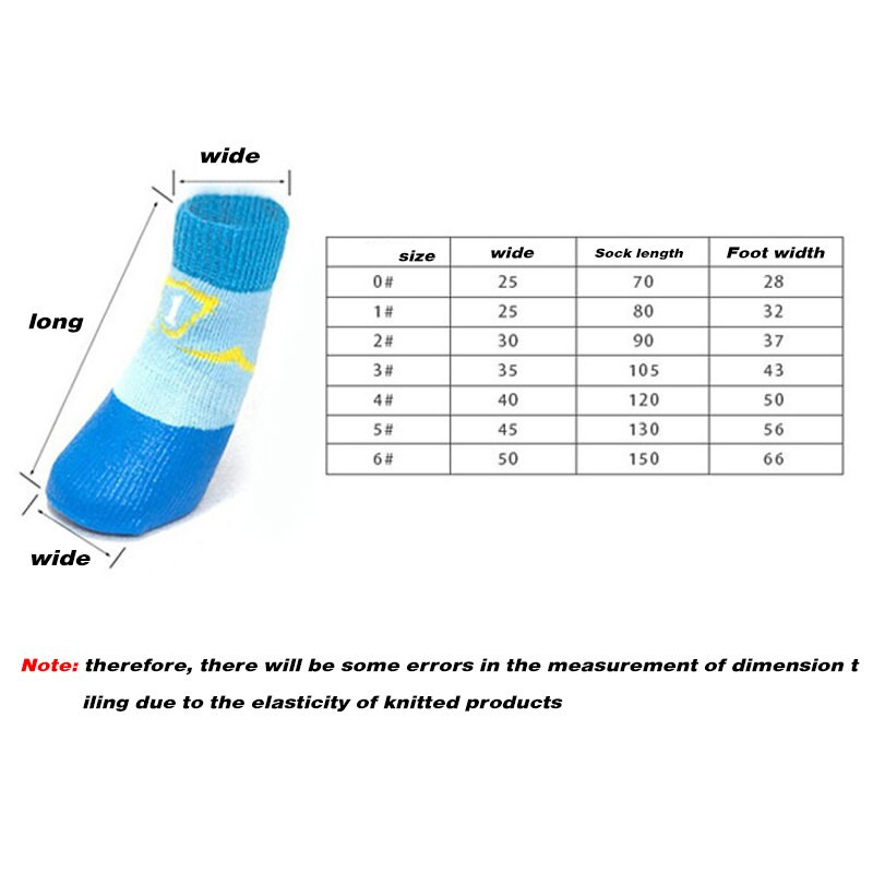 Gumové ponožky pre psov, doplnky pre topánočky, 4 ks, protišmykové, vonkajšie, protišmykové ponožky pre psy, čivavy, hrubé chrániče labiek, proti malým domácim zvieratám