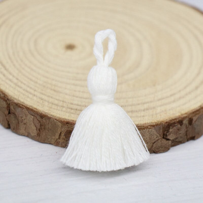 10 tk Mini käsitöö tutid 3 cm narmad tutid ripats kõrvarõngaste ehete valmistamiseks Võtmekardinate narmastega käsitöö tarvikud