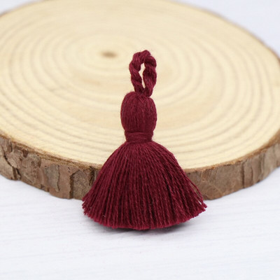 10 tk Mini käsitöö tutid 3 cm narmad tutid ripats kõrvarõngaste ehete valmistamiseks Võtmekardinate narmastega käsitöö tarvikud