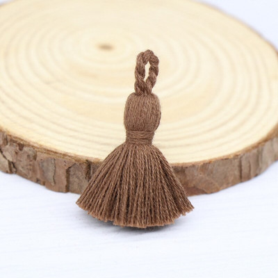 10 tk Mini käsitöö tutid 3 cm narmad tutid ripats kõrvarõngaste ehete valmistamiseks Võtmekardinate narmastega käsitöö tarvikud