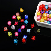 8/10/12mm Akrilas Laisvas tarpiklis arbūzų karoliukai „pasidaryk pats“ su karoliukais Durų užuolaidos Pintos Dekoracijos karoliai Apyrankės Vaikų žaislų gamyba