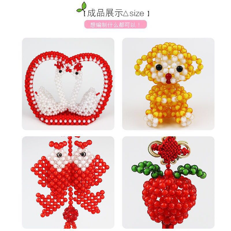 8/10/12mm Akrilas Laisvas tarpiklis arbūzų karoliukai „pasidaryk pats“ su karoliukais Durų užuolaidos Pintos Dekoracijos karoliai Apyrankės Vaikų žaislų gamyba