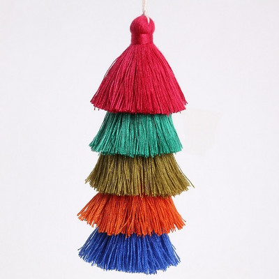 5 kihti 15 cm puuvillased tutid, polüester siidist tutid pulmadeks kodukaunistuseks DIY õmbluskardinad tarvikud