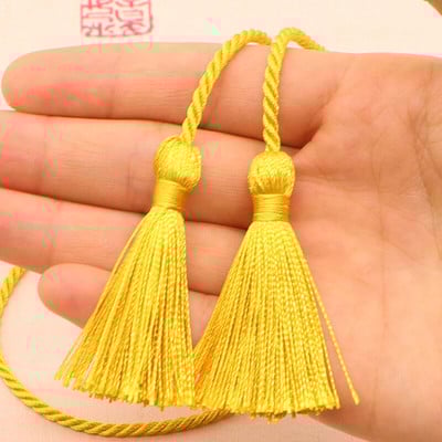 2-10 ks dlhé lano dvojité strapce strapce bytový textil záclony odev dekoratívne doplnky DIY ručné remeslá strapec na viazanie