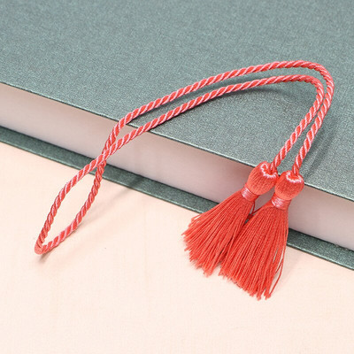 2-10 ks dlhé lano dvojité strapce strapce bytový textil záclony odev dekoratívne doplnky DIY ručné remeslá strapec na viazanie